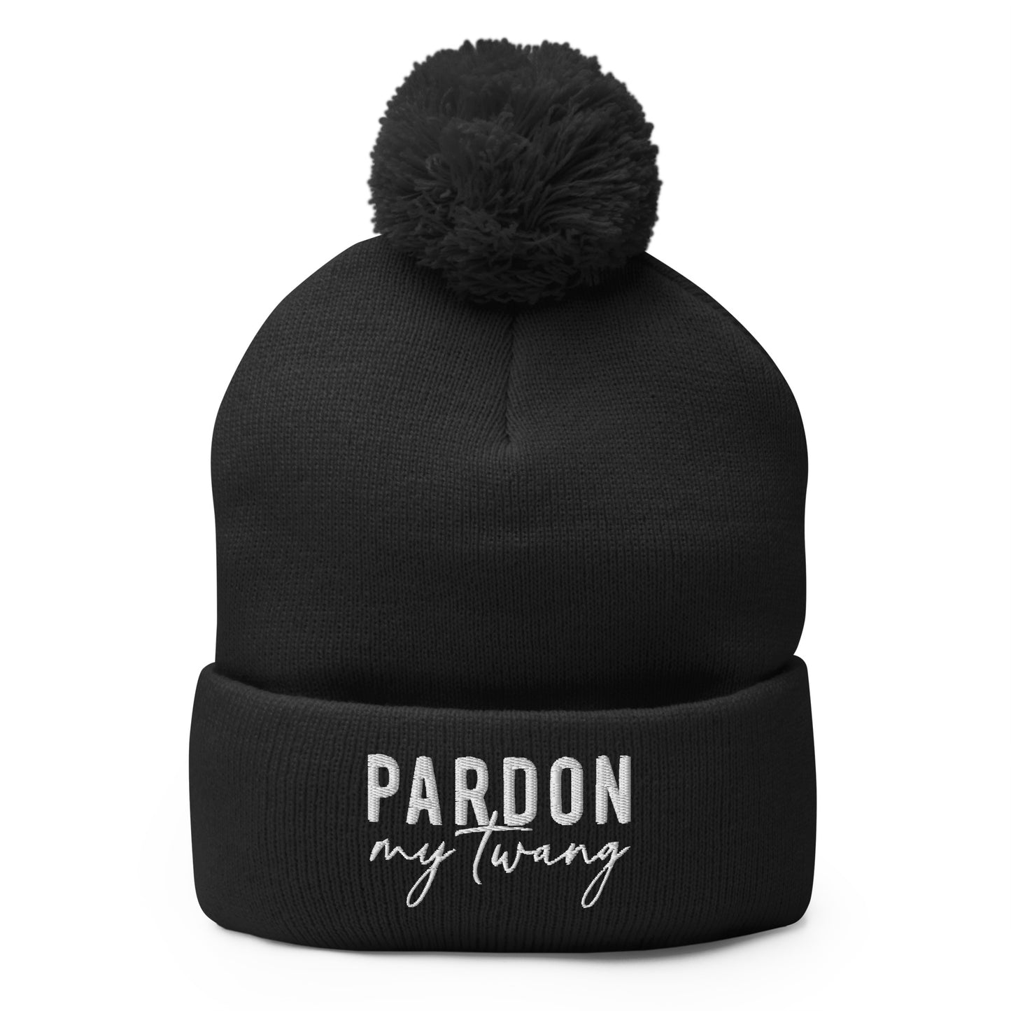 Pardon My Twang Pom-Pom Beanie