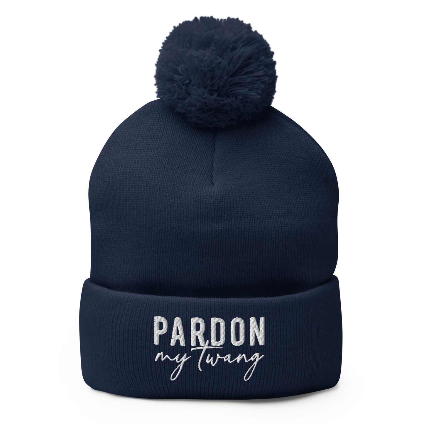 Pardon My Twang Pom-Pom Beanie