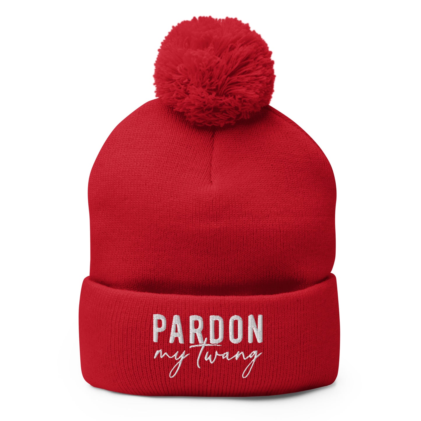 Pardon My Twang Pom-Pom Beanie